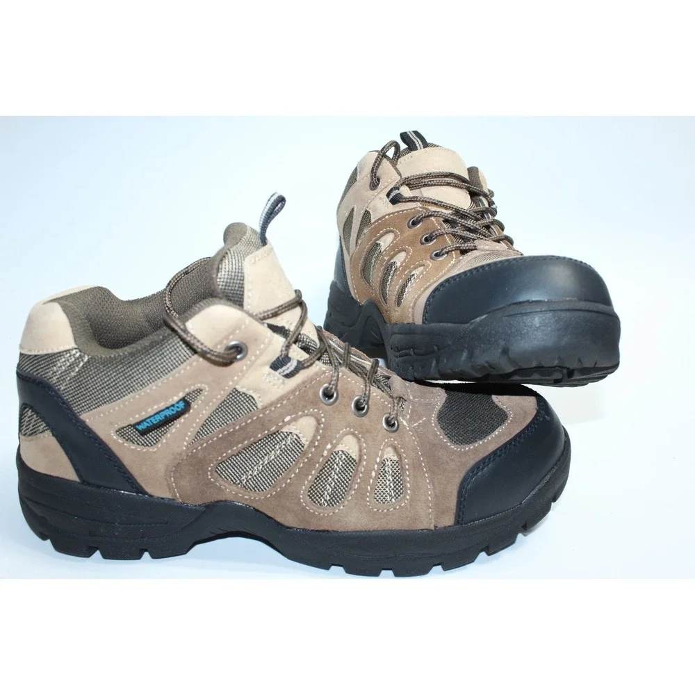 Itasca Men's Cross Creek Waterproof Leather/Nylon Hiking Shoe Boot Size 10.5